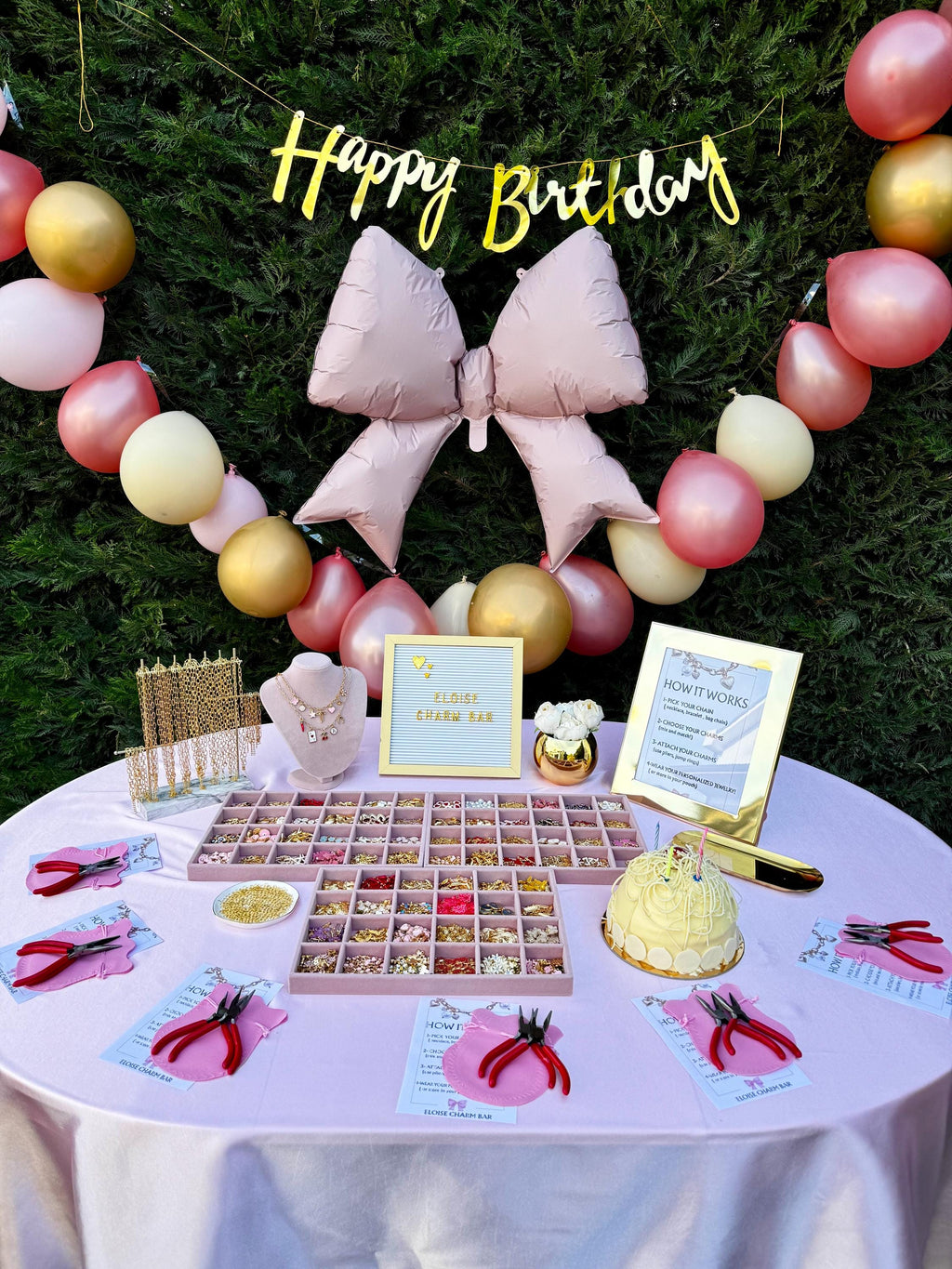 CHARM KITS – Jewelry Making Party Supplies for Bracelets, Necklaces, Bag Charms