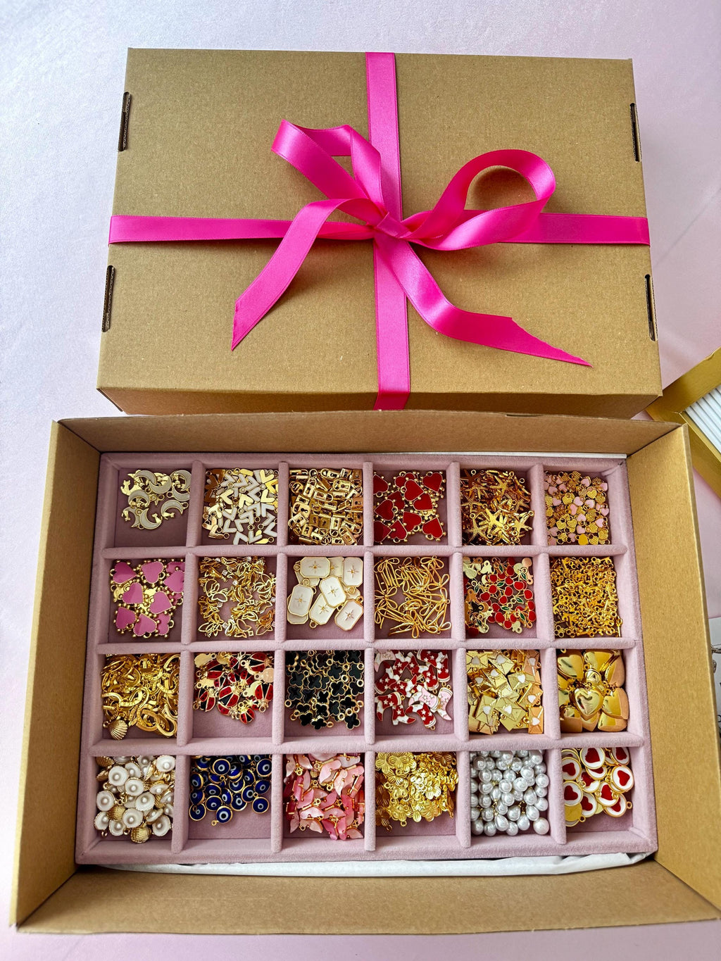 Custom Charm Bar Party Kit, Choose Your Charms for Bracelets, Necklaces and Bag Charms