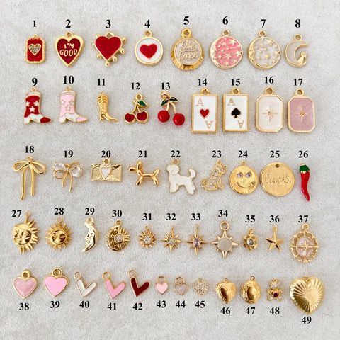 Numbered charm catalog 1 of 2