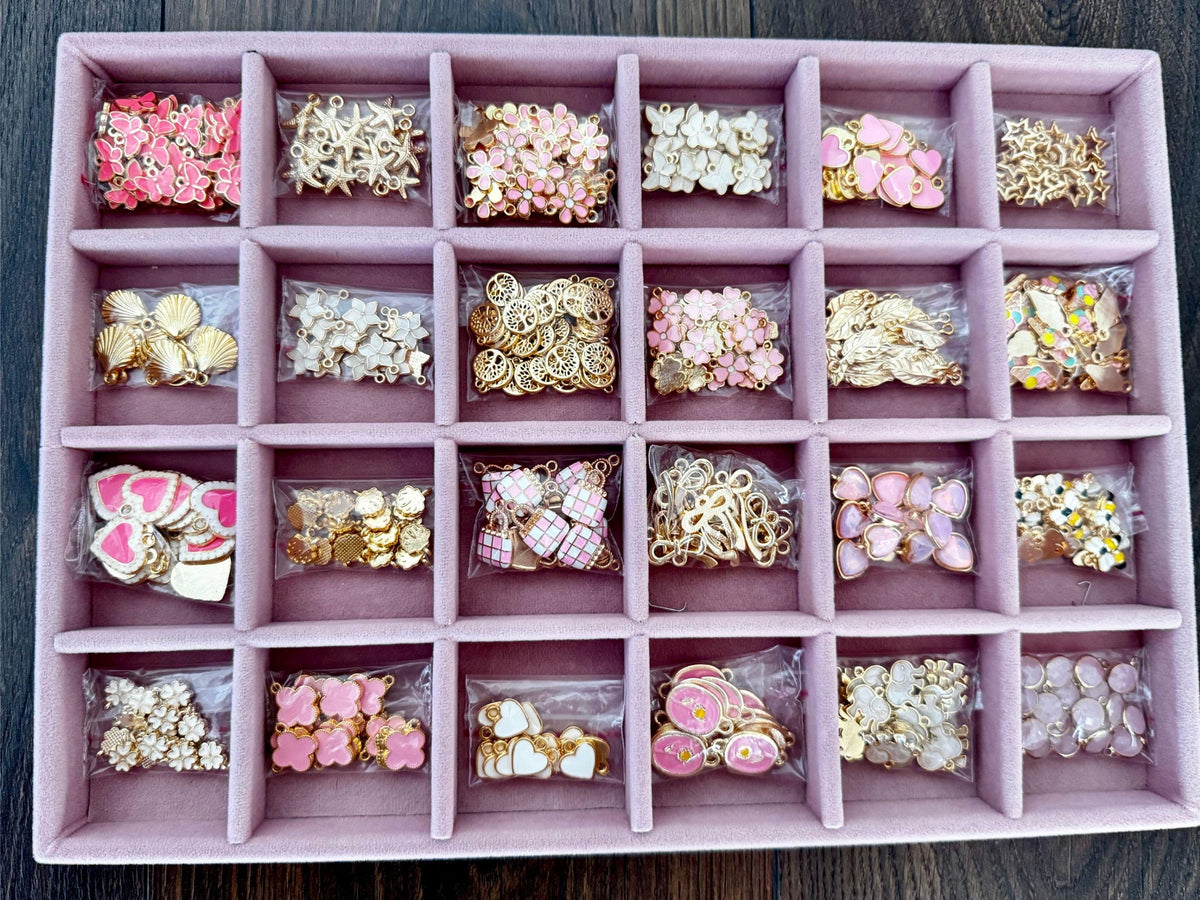 Shipped Charm Bar Party Kit, DIY Jewelry-Making Activity for Groups