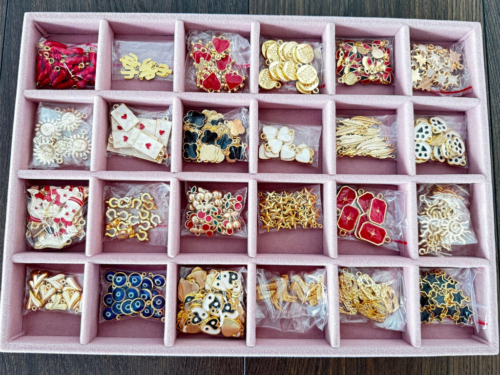 Shipped Charm Bar Party Kit, DIY Jewelry-Making Activity for Groups