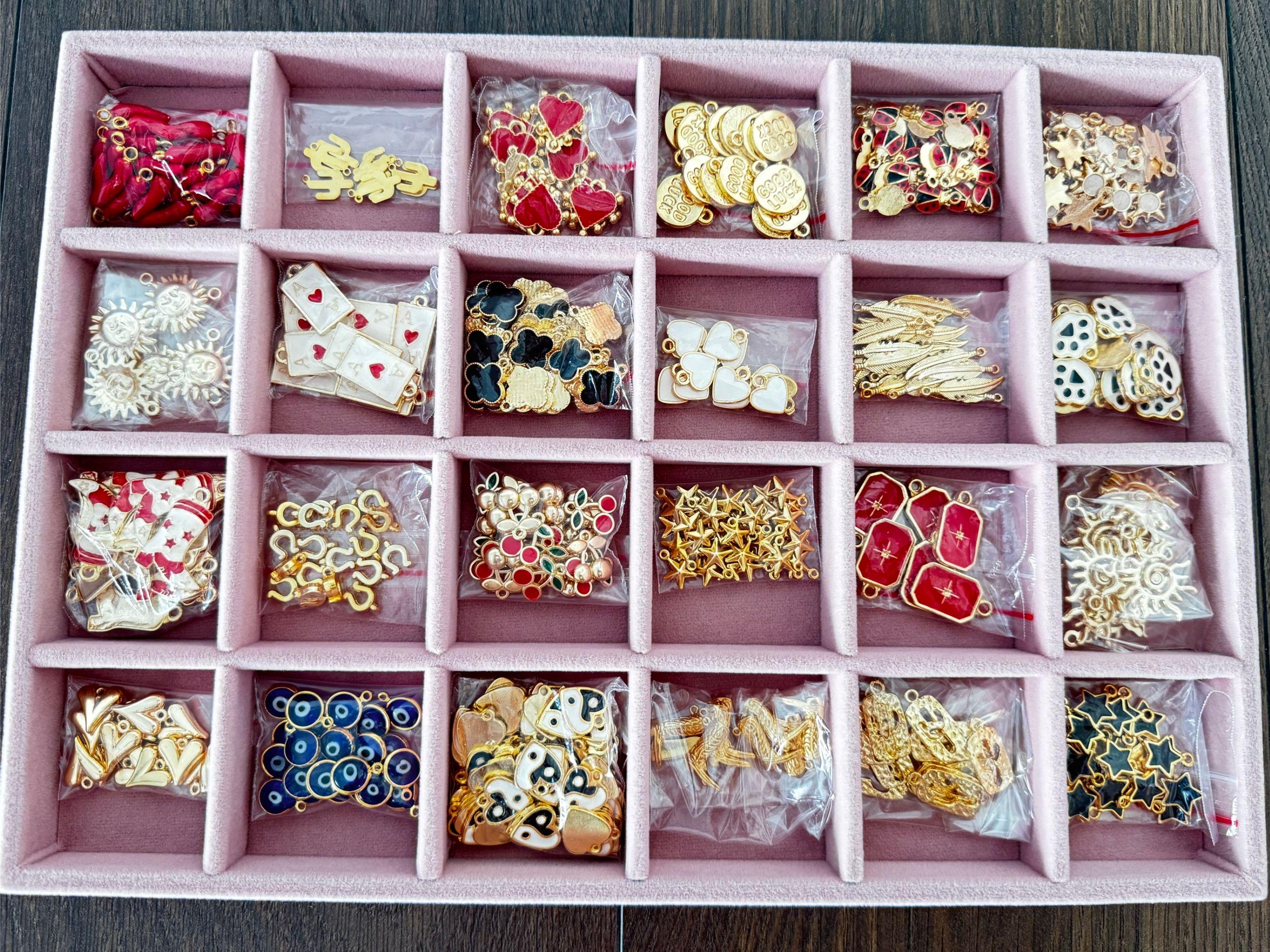 Shipped Charm Bar Party Kit, DIY Jewelry-Making Activity for Groups