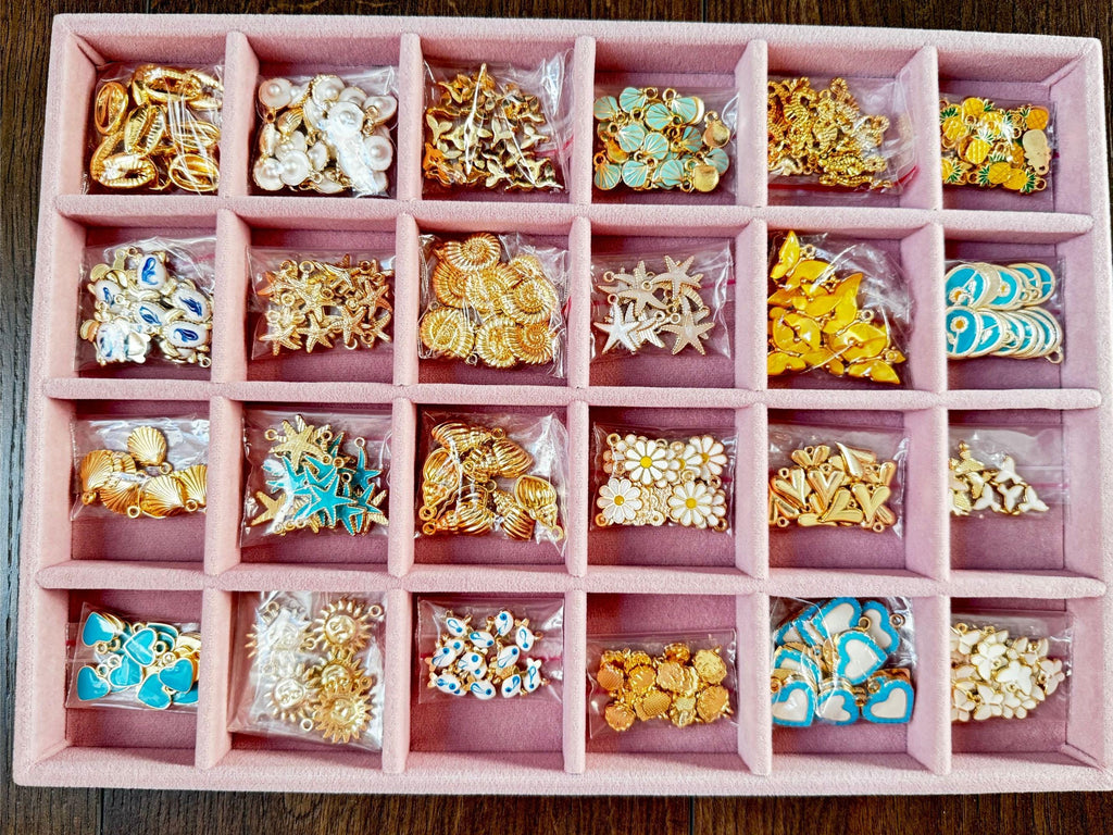 Shipped Charm Bar Party Kit, DIY Jewelry-Making Activity for Groups