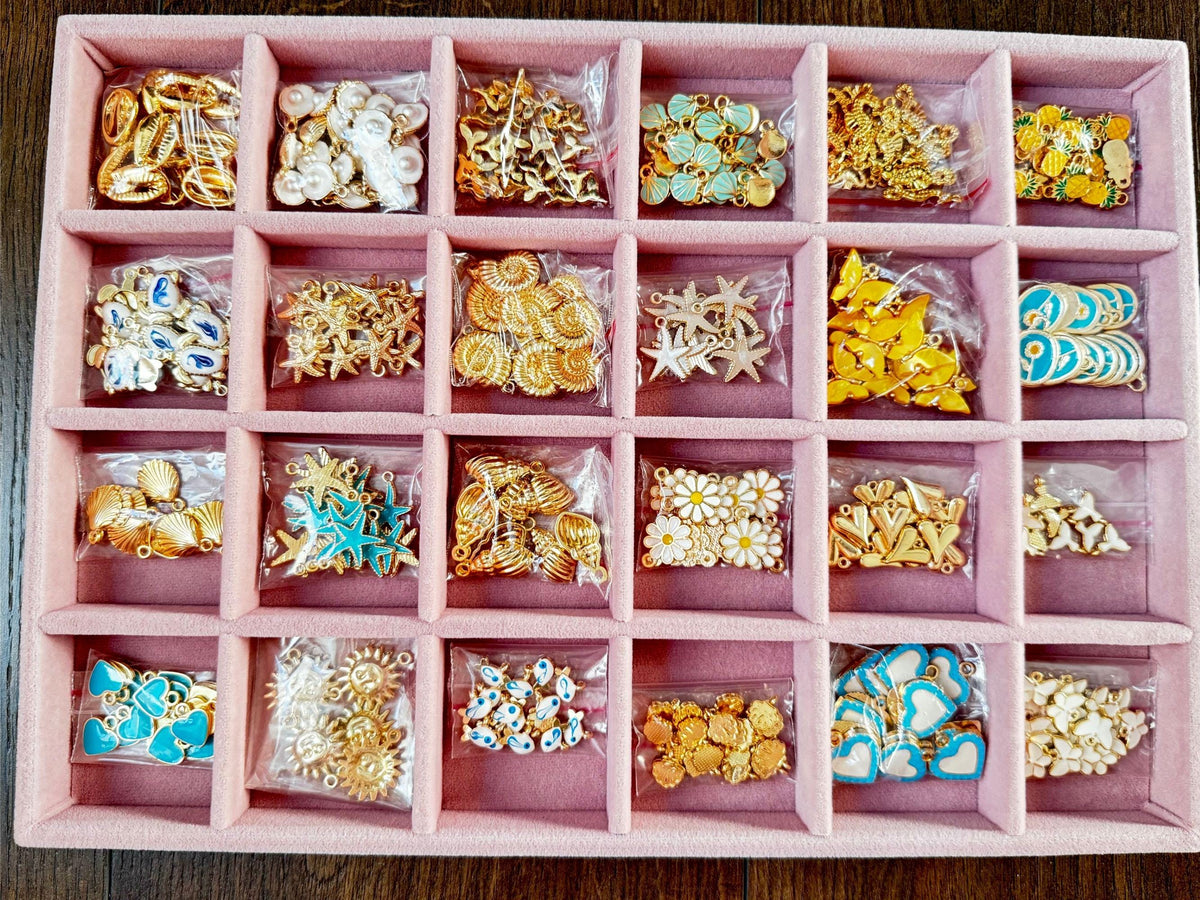 Shipped Charm Bar Party Kit, DIY Jewelry-Making Activity for Groups