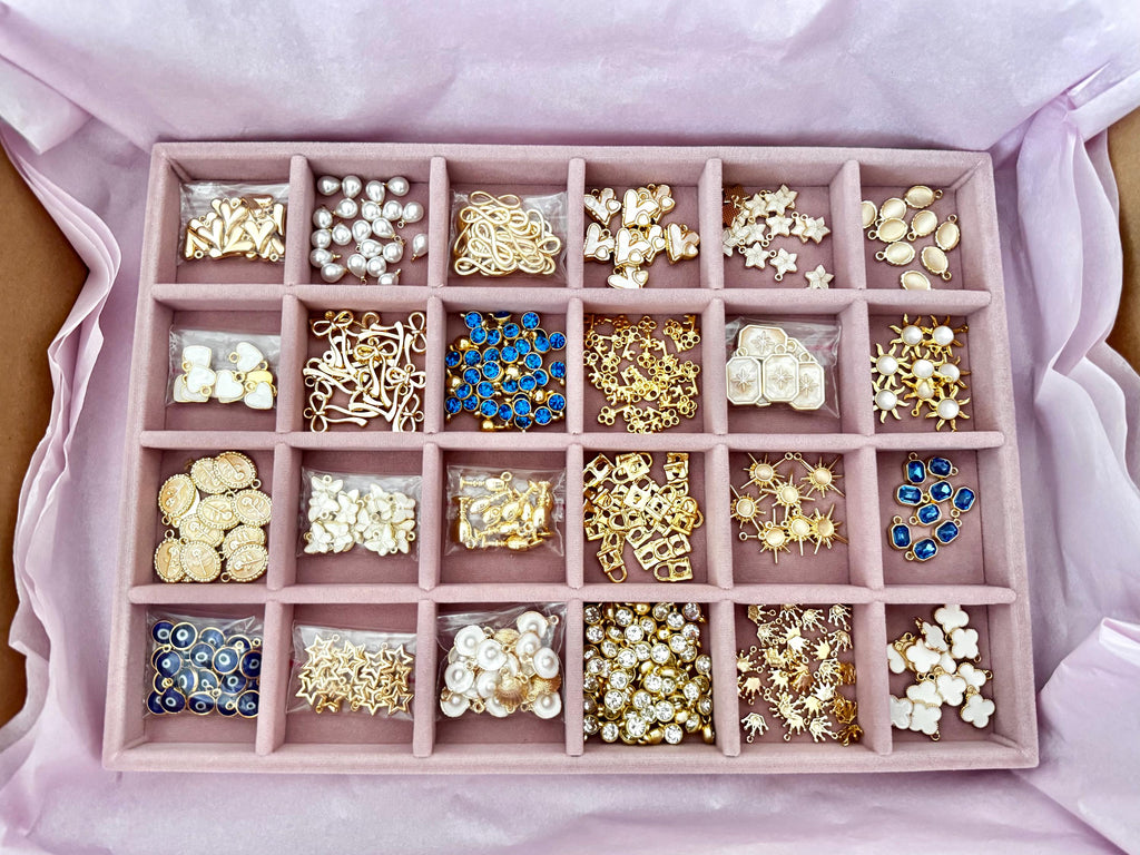 Shipped Charm Bar Party Kit, DIY Jewelry-Making Activity for Groups
