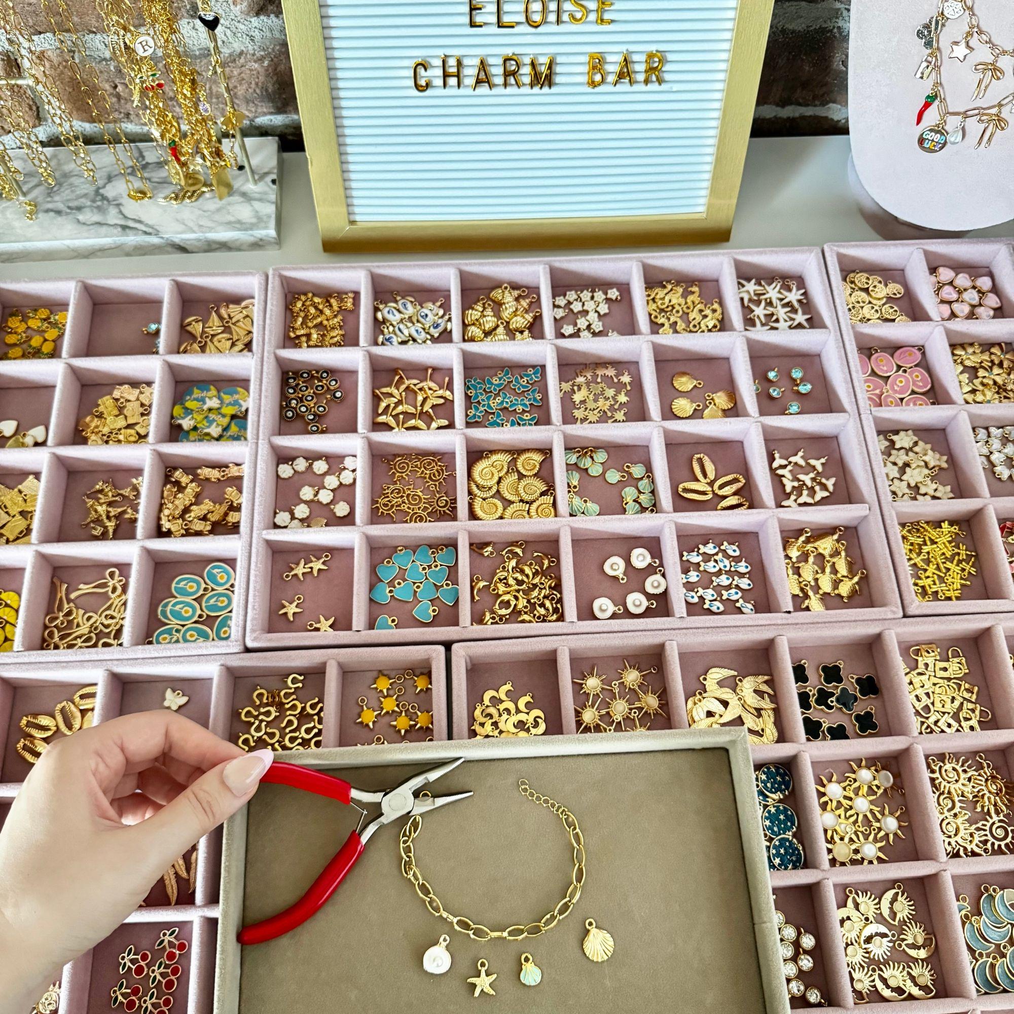 Build Your Own Charm Bar Party Kit, DIY Custom Jewelry Making Event Kit, Bachelorette Birthday Girls Night Activity, Bridesmaid Proposal