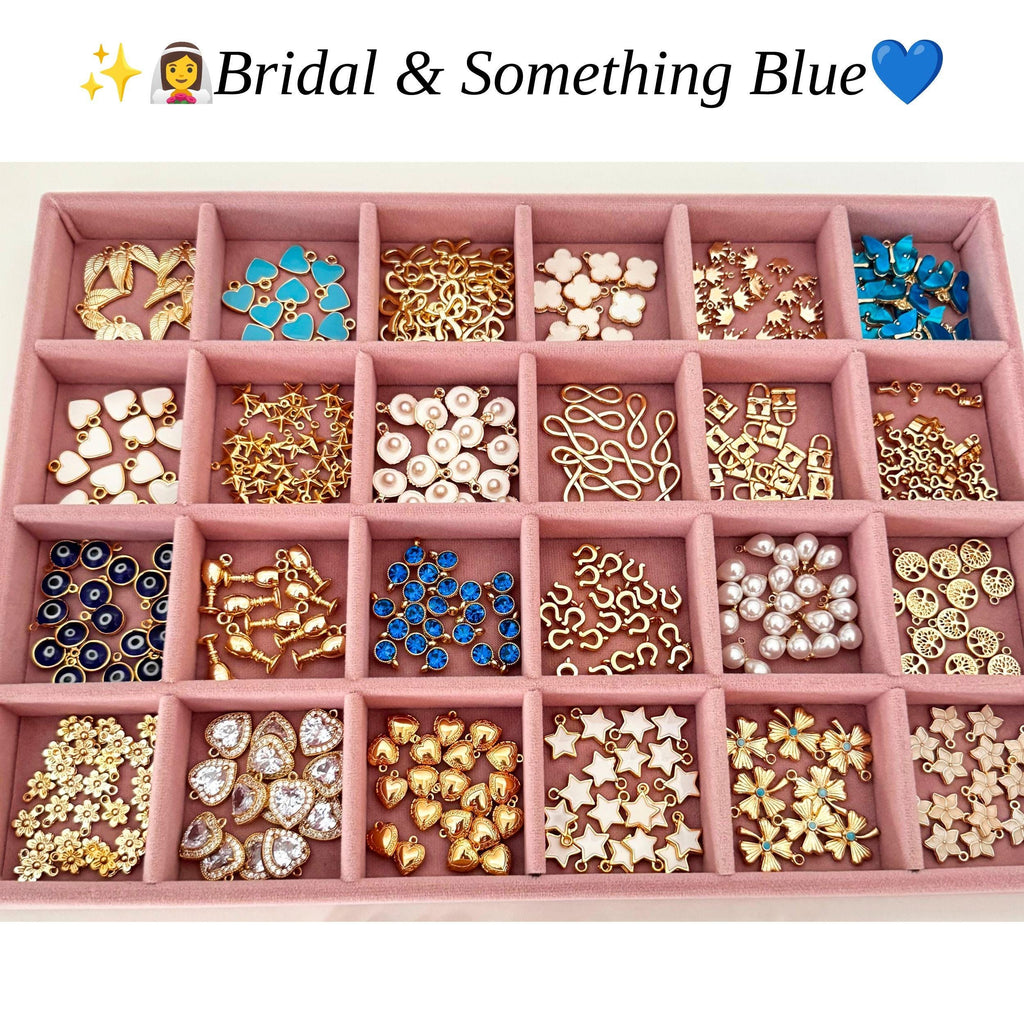 CHARM KITS – Jewelry Making Party Supplies for Bracelets, Necklaces, Bag Charms